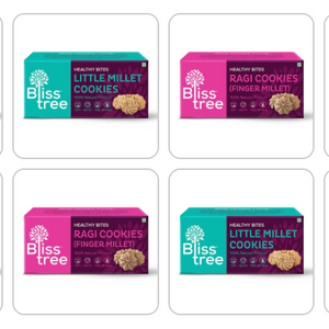 Millet Cookies - 8 Pack Combo -- 600g